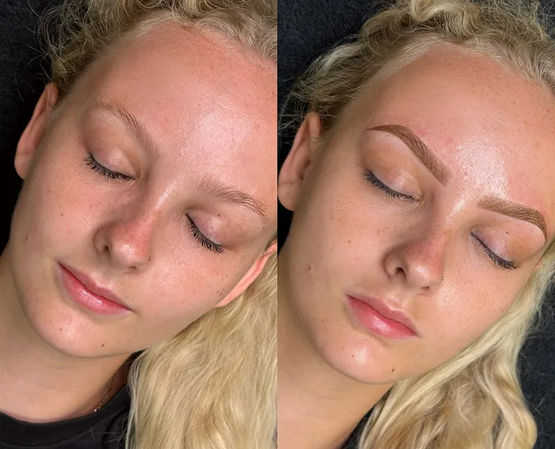 Ombré Eyebrows Tattoo